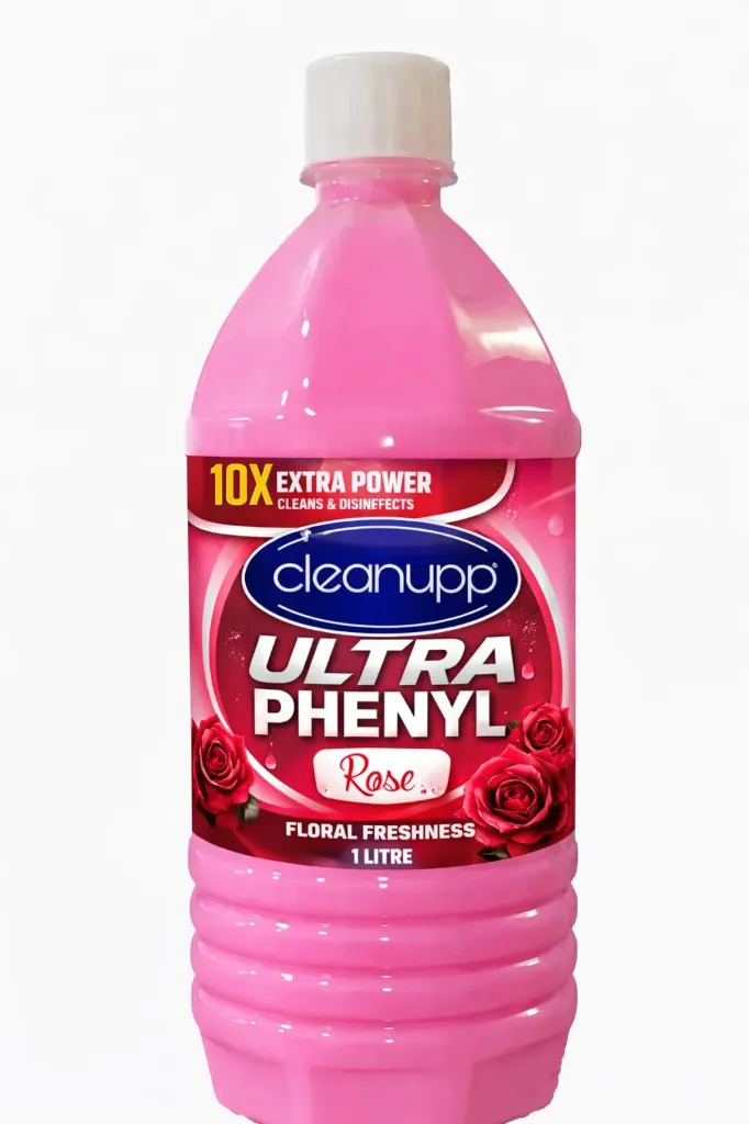 CleanUpp Economy Rose Phenyl Floor Cleaner, 1 L